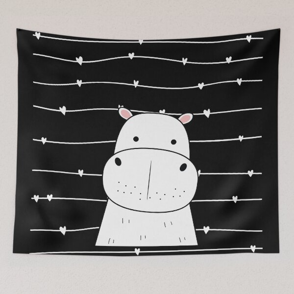 Item preview, Cute Hippo  designed and sold by urbanstore69.