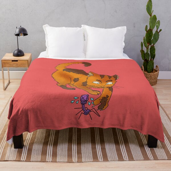 Item preview, The Cat that Chases a Virus designed and sold by UISredbubble.
