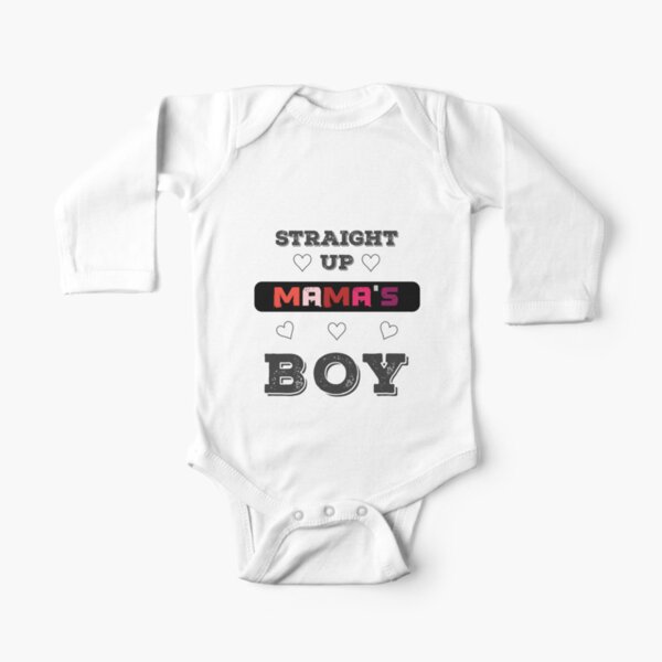 mama's boy newborn outfit