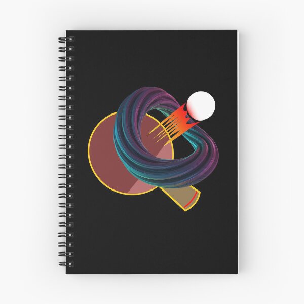 Item preview, Table tennis ball with tail through abstract ring designed and sold by Bodino.