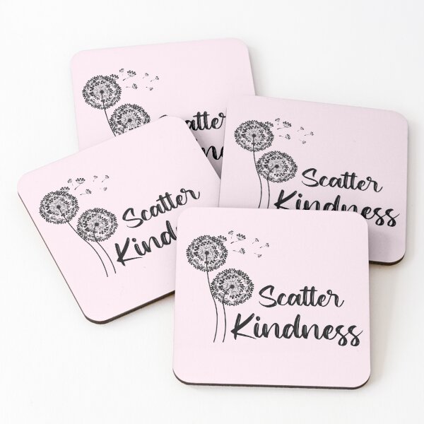 Item preview, Scatter Kindness Pink designed and sold by The Little Wood Cottage.