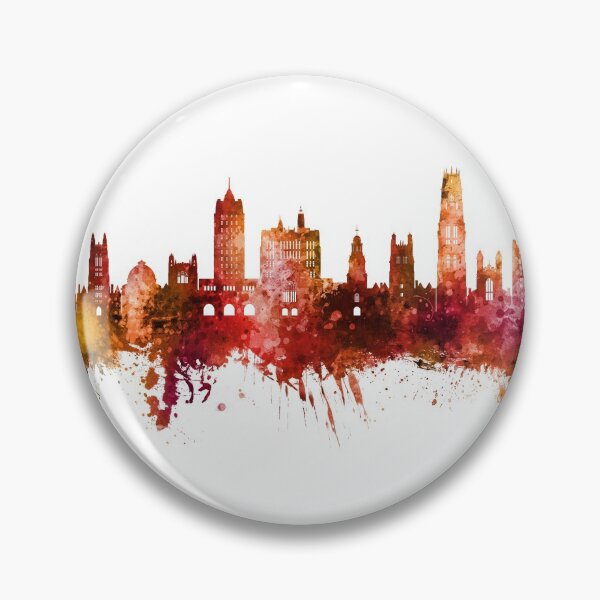 Item preview, New Haven Connecticut Skyline designed and sold by ArtPrints.