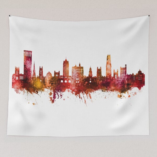 Item preview, New Haven Connecticut Skyline designed and sold by ArtPrints.