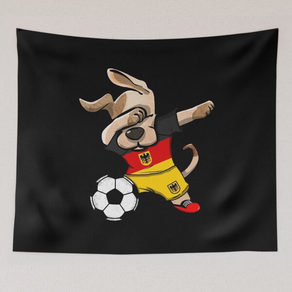 Item preview, Dabbing Dog Germany Soccer Jersey German Football Lover Gift designed and sold by DesignCube.