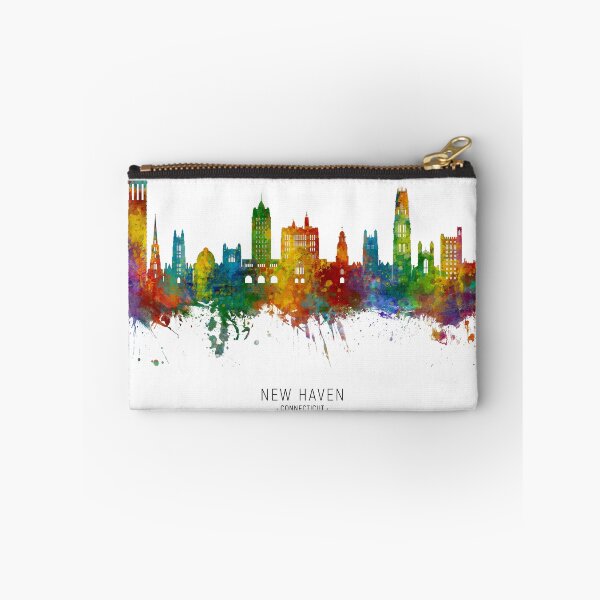Item preview, New Haven Connecticut Skyline designed and sold by ArtPrints.