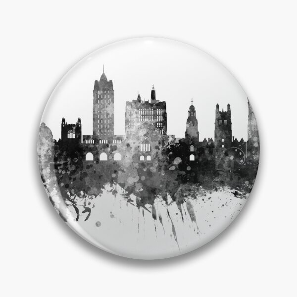 Item preview, New Haven Connecticut Skyline designed and sold by ArtPrints.