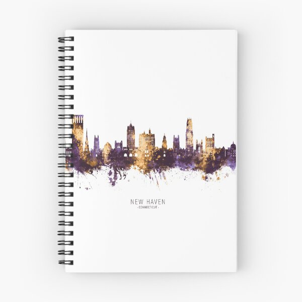 Item preview, New Haven Connecticut Skyline designed and sold by ArtPrints.