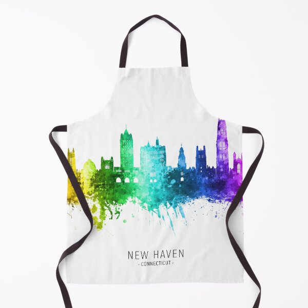 Item preview, New Haven Connecticut Skyline designed and sold by ArtPrints.