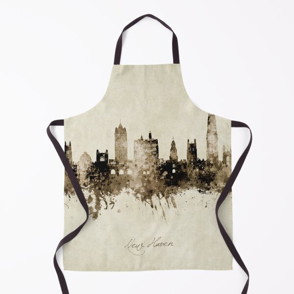 Item preview, New Haven Connecticut Skyline designed and sold by ArtPrints.