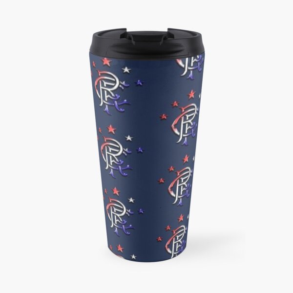 Glasgow Rangers Pattern Travel Mug