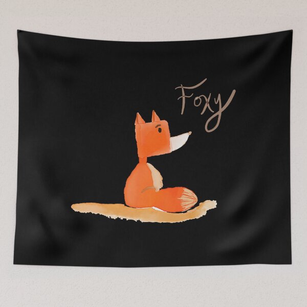 Item preview, Cute Fox Novelty Animal Hand Drawn Graphic Funny Foxes Lover  designed and sold by MagicJohnson22.