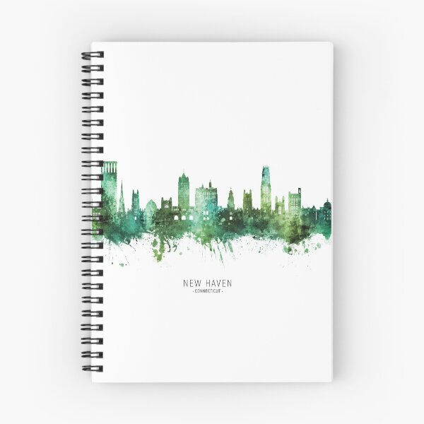 Item preview, New Haven Connecticut Skyline designed and sold by ArtPrints.