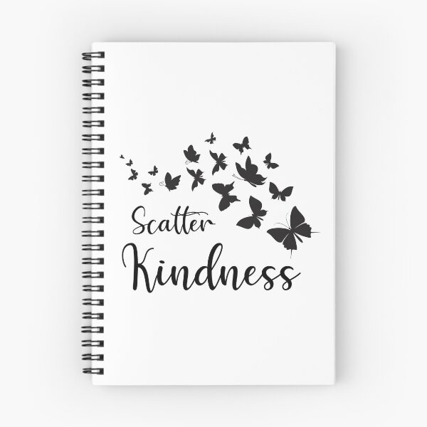 Aperçu de l'œuvre Scatter Kindness Papillons noirs créée et vendue par The Little Wood Cottage.