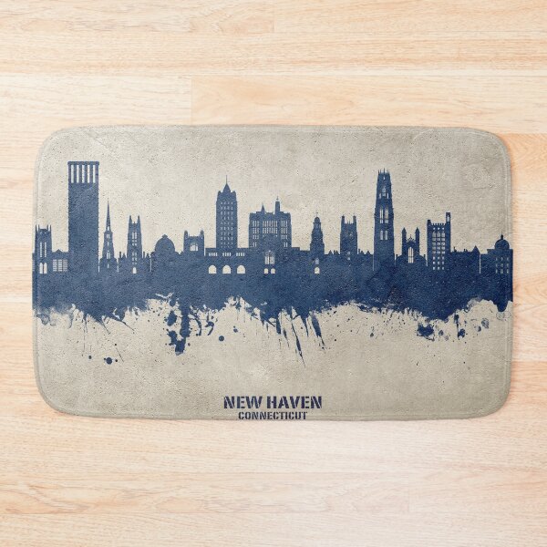 Item preview, New Haven Connecticut Skyline designed and sold by ArtPrints.