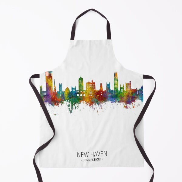 Item preview, New Haven Connecticut Skyline designed and sold by ArtPrints.