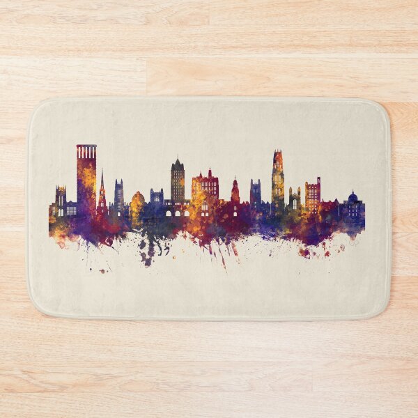 Item preview, New Haven Connecticut Skyline designed and sold by ArtPrints.