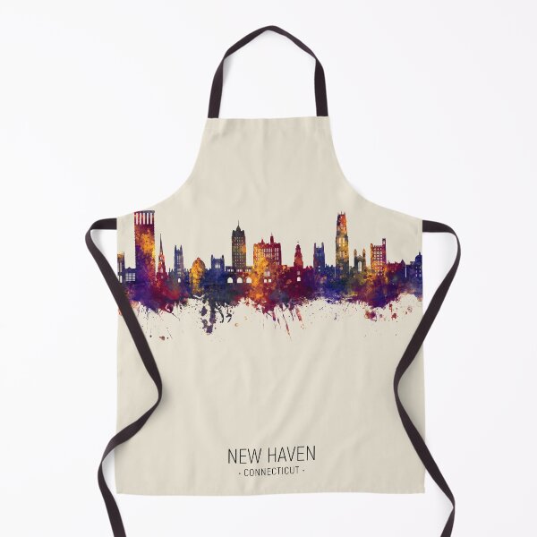 Item preview, New Haven Connecticut Skyline designed and sold by ArtPrints.