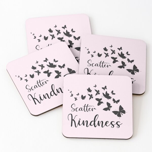 Item preview, Scatter Kindness Pink Aesthetic Butterflies designed and sold by The Little Wood Cottage.