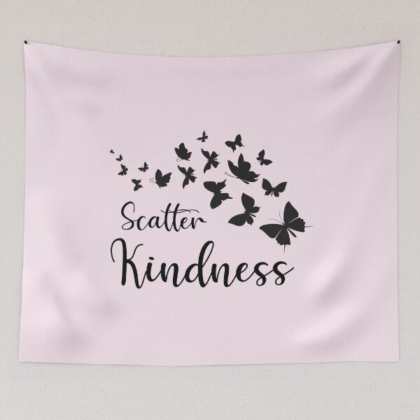 Item preview, Scatter Kindness Pink Aesthetic Butterflies designed and sold by The Little Wood Cottage.