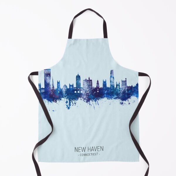 Item preview, New Haven Connecticut Skyline designed and sold by ArtPrints.
