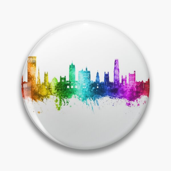 Item preview, New Haven Connecticut Skyline designed and sold by ArtPrints.