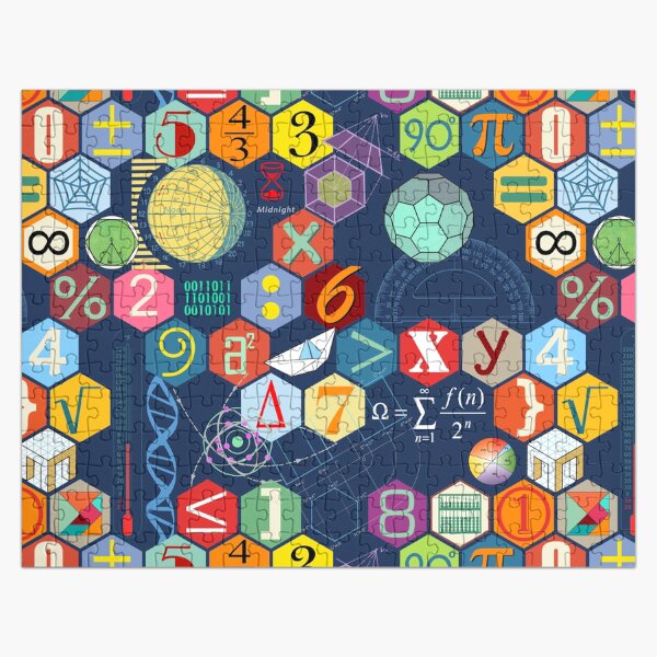 Artikel-Vorschau von   Mathe in Farbe (blau), designt und verkauft von BessoChicca.