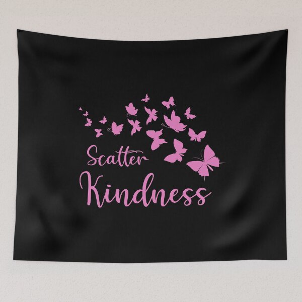 Item preview, Scatter Kindness Pink Butterflies designed and sold by The Little Wood Cottage.