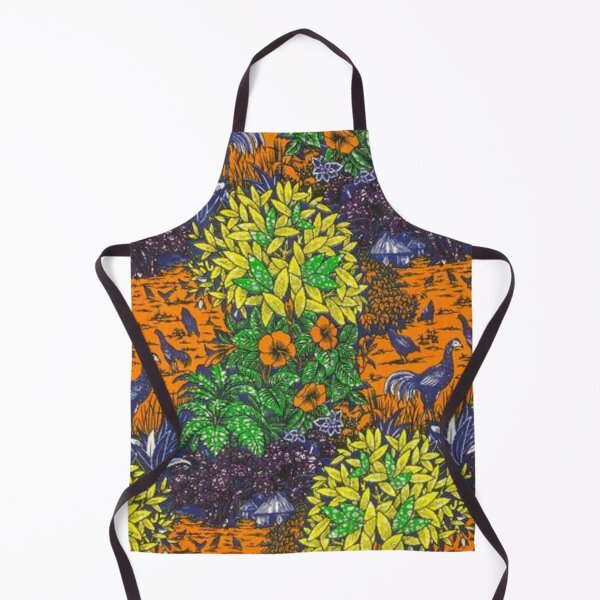 Item preview, African Pattern with Chickens designed and sold by africanvisuals.