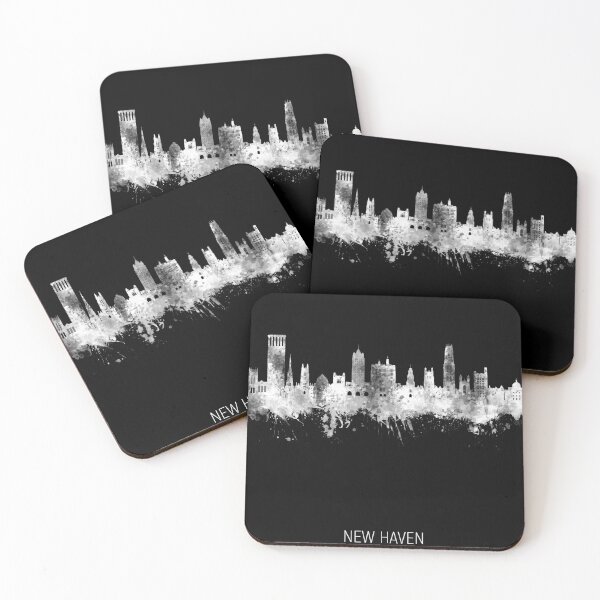 Item preview, New Haven Connecticut Skyline designed and sold by ArtPrints.