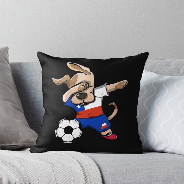 Item preview, Dabbing Dog Chile Soccer Jersey Chilean Football Lovers Gift designed and sold by DesignCube.
