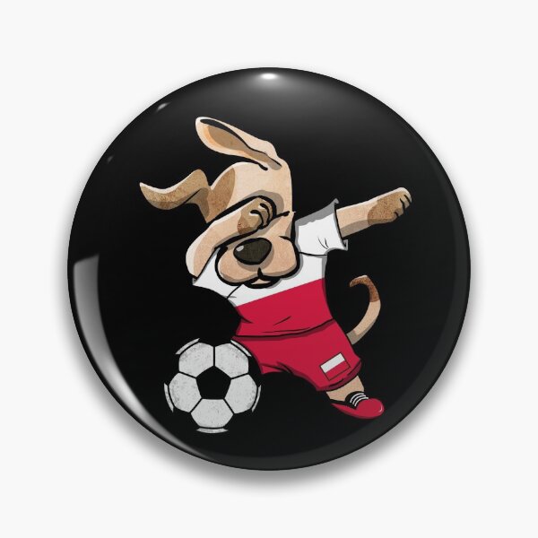 Item preview, Dabbing Dog Poland Soccer Jersey Polish Football Lovers Gift designed and sold by DesignCube.