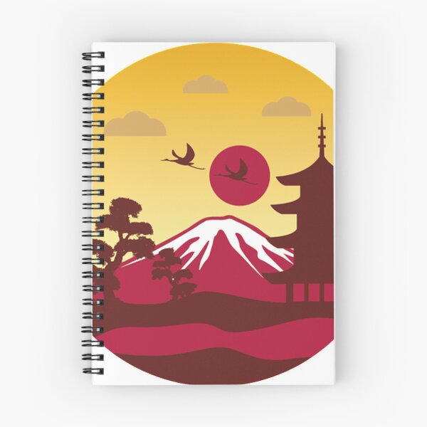 Item preview, Japanese Ink Painting volcano designed and sold by alexquang.