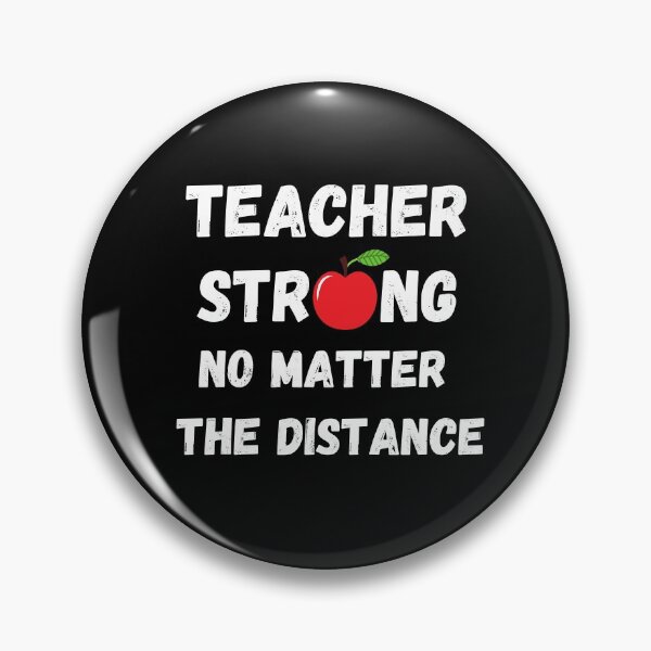 Item preview, Teacher Strong No Matter The Distance designed and sold by Zaibo.