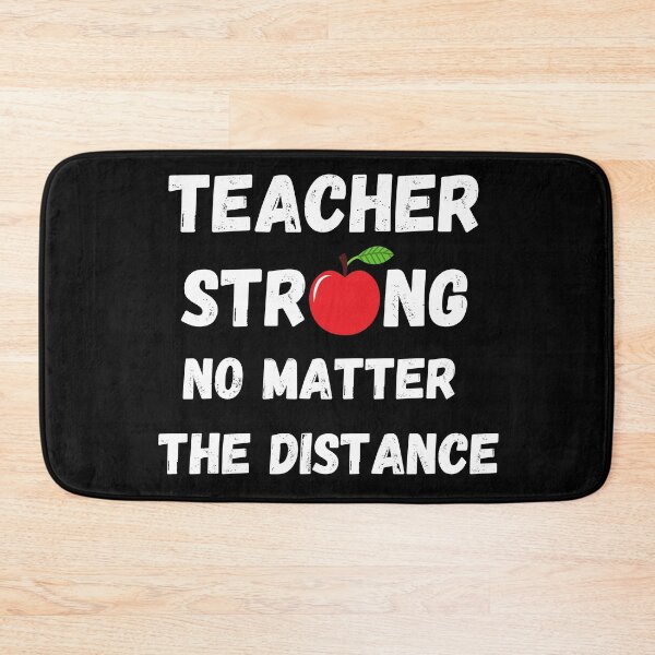 Item preview, Teacher Strong No Matter The Distance designed and sold by Zaibo.