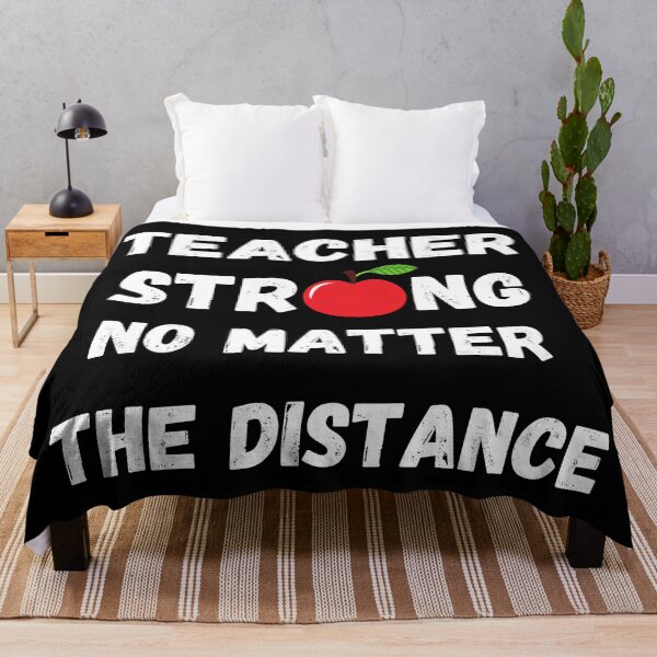 Item preview, Teacher Strong No Matter The Distance designed and sold by Zaibo.