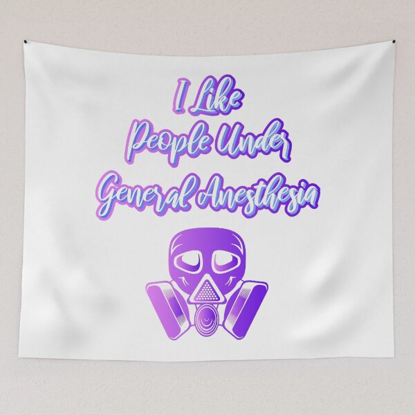 Item preview, I Like People Under General Anesthesia designed and sold by zombiesmasher.