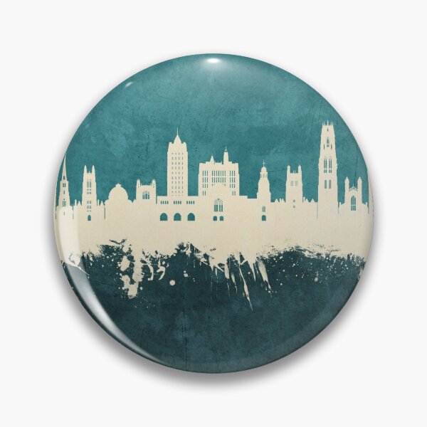 Item preview, New Haven Connecticut Skyline designed and sold by ArtPrints.