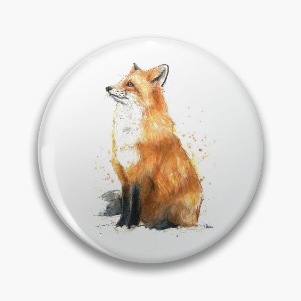 Item preview, Fox Watercolor Funny Foxes Lover  designed and sold by MagicJohnson22.