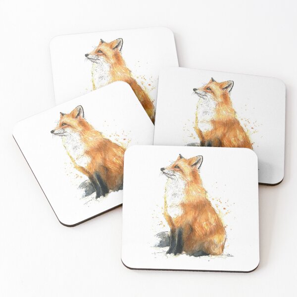 Item preview, Fox Watercolor Funny Foxes Lover  designed and sold by MagicJohnson22.