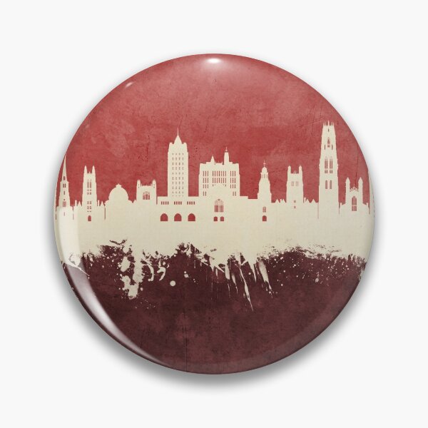 Item preview, New Haven Connecticut Skyline designed and sold by ArtPrints.