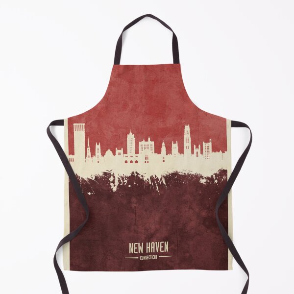 Item preview, New Haven Connecticut Skyline designed and sold by ArtPrints.