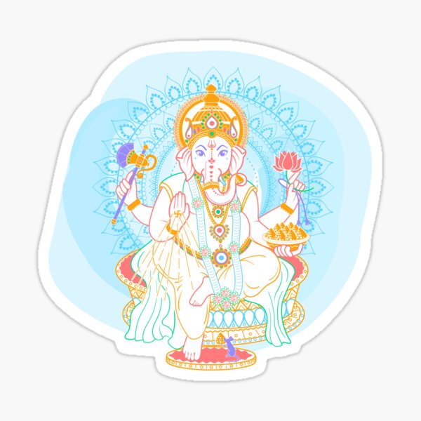 Ganesh Chaturthi Sticker