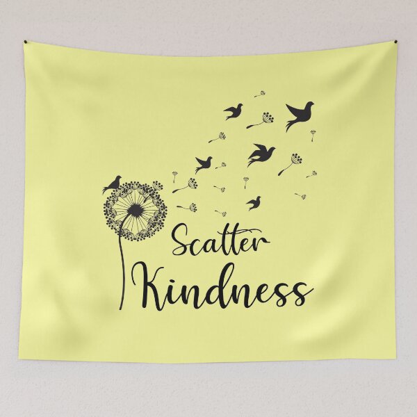Item preview, Scatter Kindness Yellow Aesthetic designed and sold by The Little Wood Cottage.