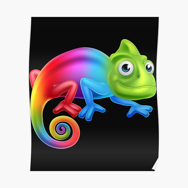 Rainbow Chameleon Unicorn Rainbow Chameleon Easy Drawing For Kids With