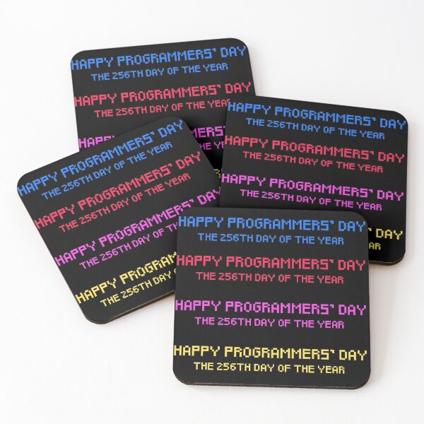 Item preview, Happy Programmers' Day - colorful design designed and sold by codingpotato.