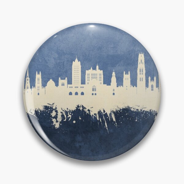 Item preview, New Haven Connecticut Skyline designed and sold by ArtPrints.