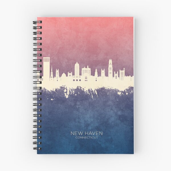 Item preview, New Haven Connecticut Skyline designed and sold by ArtPrints.