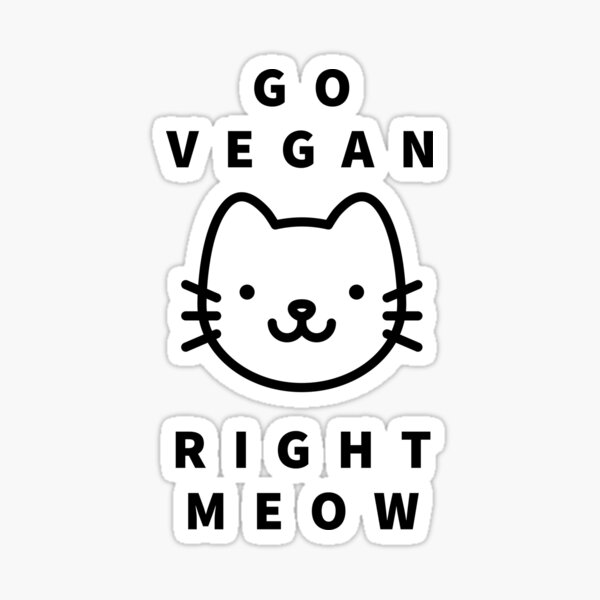 Artikel-Vorschau von GO VEGAN - RIGHT MEOW, designt und verkauft von Tropical Blood.
