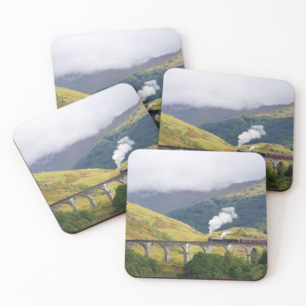 Item preview, Glenfinnan Viaduct and The Jacobite Steam Train designed and sold by NavorolArt.