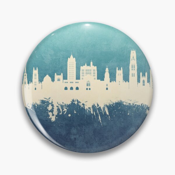 Item preview, New Haven Connecticut Skyline designed and sold by ArtPrints.